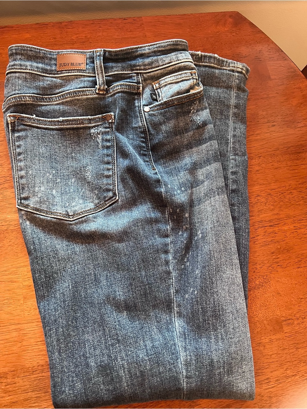 Judy Blue Women's Faded Blue 11/30 Jeans